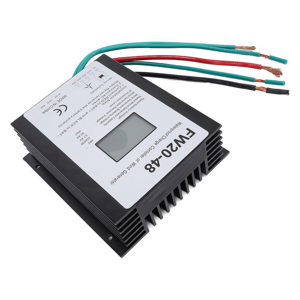 2000W Wind Turbine Charge Controller 48V IP67 Water Resistant MPPT Wind Turbine Generator