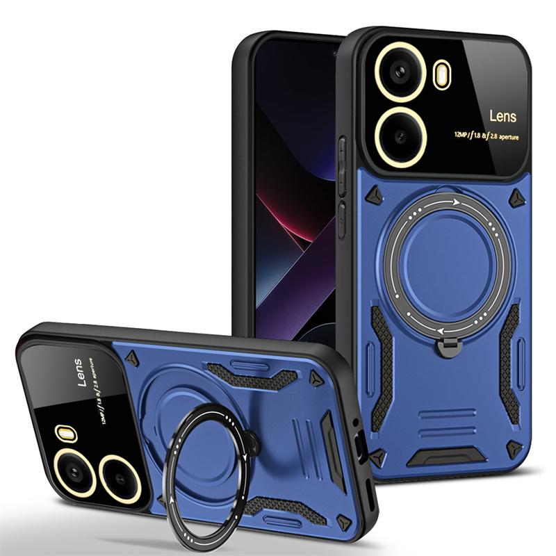 For Xiaomi Poco X7 Pro 5G Case Magnetic Ring Armor Phone Cases for Poko Poxo Pocco Little X 7 Pro X7Pro Stand Holder Back Cover