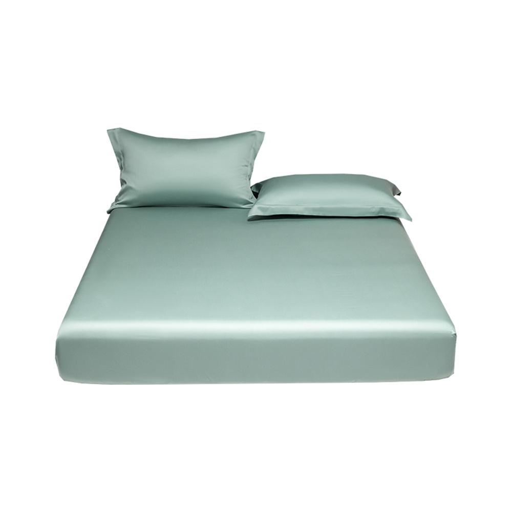 

Простыня из египетского хлопка с эластичной лентой, противоскользящий регулируемый наматрасник, роскошное покрывало для кровати Doube King Queen 2xPillowcase 48x74cm