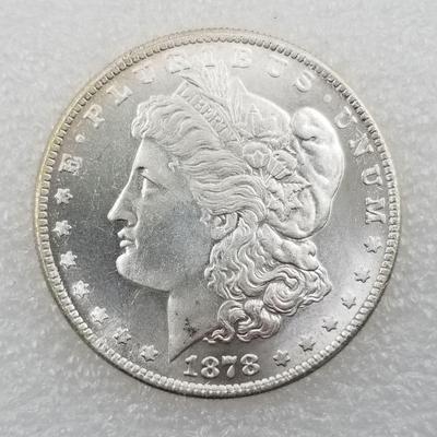 Antique American Morgan Silver Dollar Coins, Original Luster, 27 Varieties Available