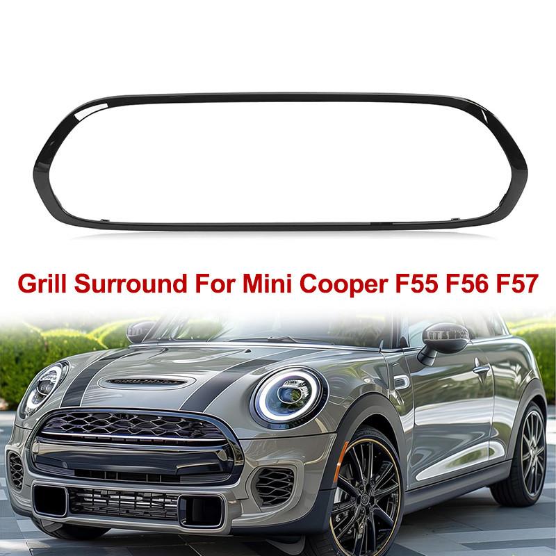 Front Grille Surround Cover Trim Ring For Mini F56 3 Door Hatchback Cooper S,Cooper SD 2014-2021 51137449207
