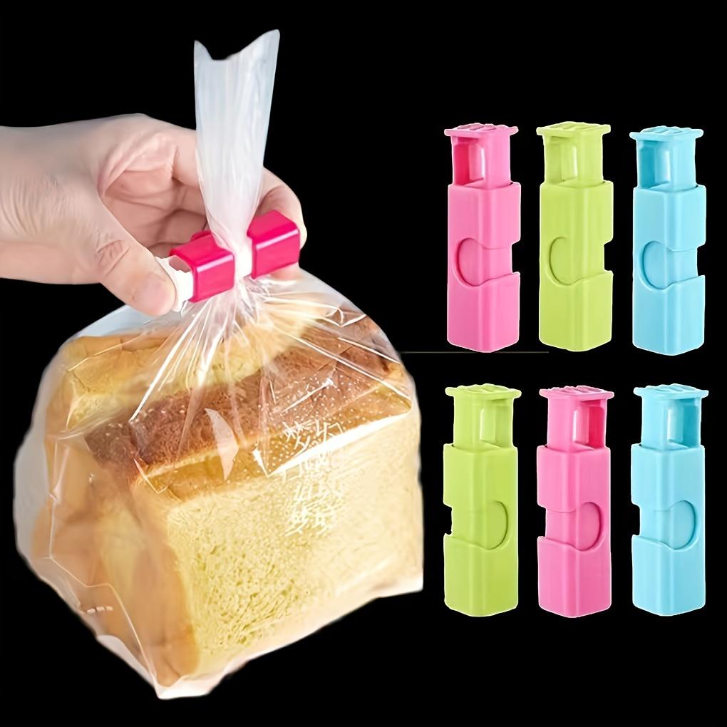 

10/20pcs Food Bag Chip Clips, Bread Bag Airtight Clip,Moisture proof Fresh keeping Clip,Spring Sealing Clip,For Milk Powder Bag,Plastic And Snack Bags 10 Sealing Clips [random Color]