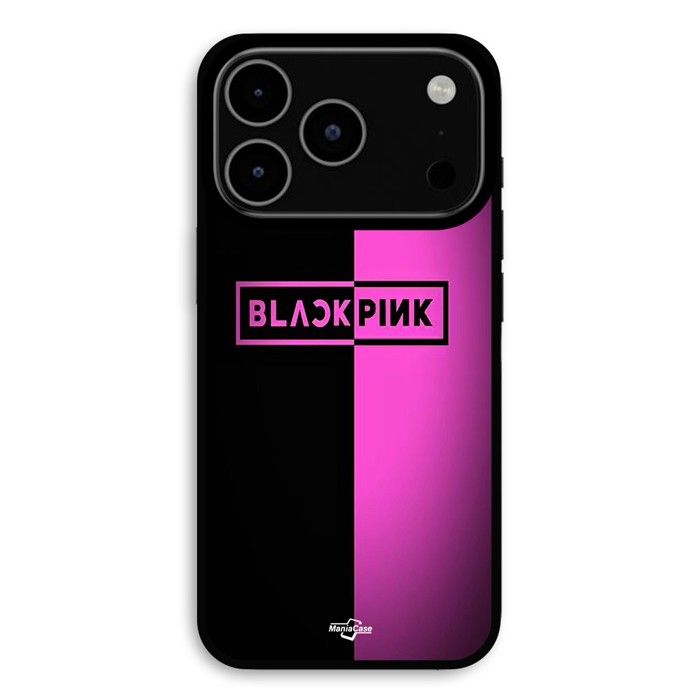 Coque Pour iPhone 17 Pro Blackpink noir et rose Maniacase
