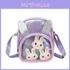 Adorable Shiny Sequin Pu Bunny Crossbody Bag For Girls Ideal For Princesses