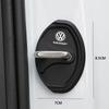 Pro VOLKSWAGEN VW 4ks Silikonový ochranný kryt zámku dveří auta Příslušenství interiéru auta Pro Volkswagen Golf Passat b6 T5 Phaeton T