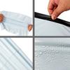 100Pcs Shipping Envelope Bags Plastic Express Envelope Storage Bags Grey White Color Mailing Bags Self Adhesive Seal Courier Bag