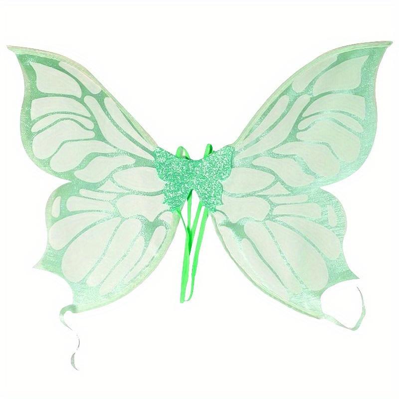 Magical Fairy Costume Accessories with Glittery Butterfly Wings Stylish Shimmering Butterfly Wings for Themed Parties Dress-Up