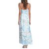 Women's Summer Casual Fashion Print Dresses V-Neck Sleeveless Dresses