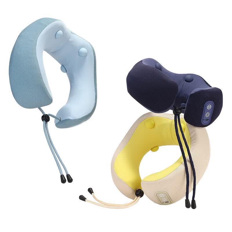 Jiancheng UM-1 U-shaped Vibrating Neck Massage Pillow CN plug (adapter included)