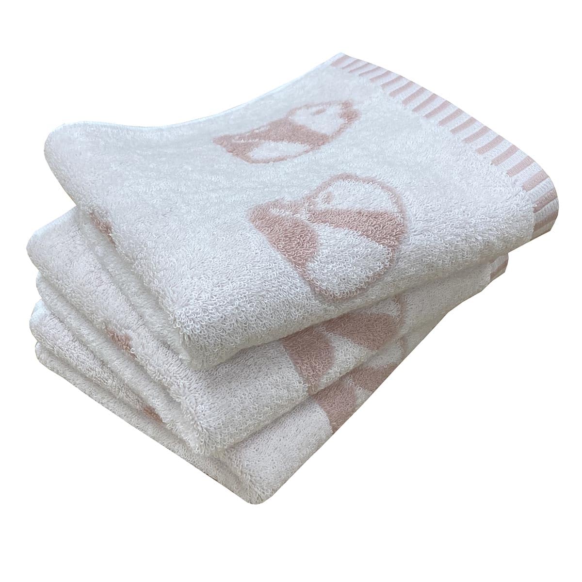 

Imabari Face Panda Set of Made in Gentle on the Fluffy Perfect for and Kindergarten Towels, Print, 3, Approx. 34x80cm, Japan, Skin, Absorbent, Cotton, розовый