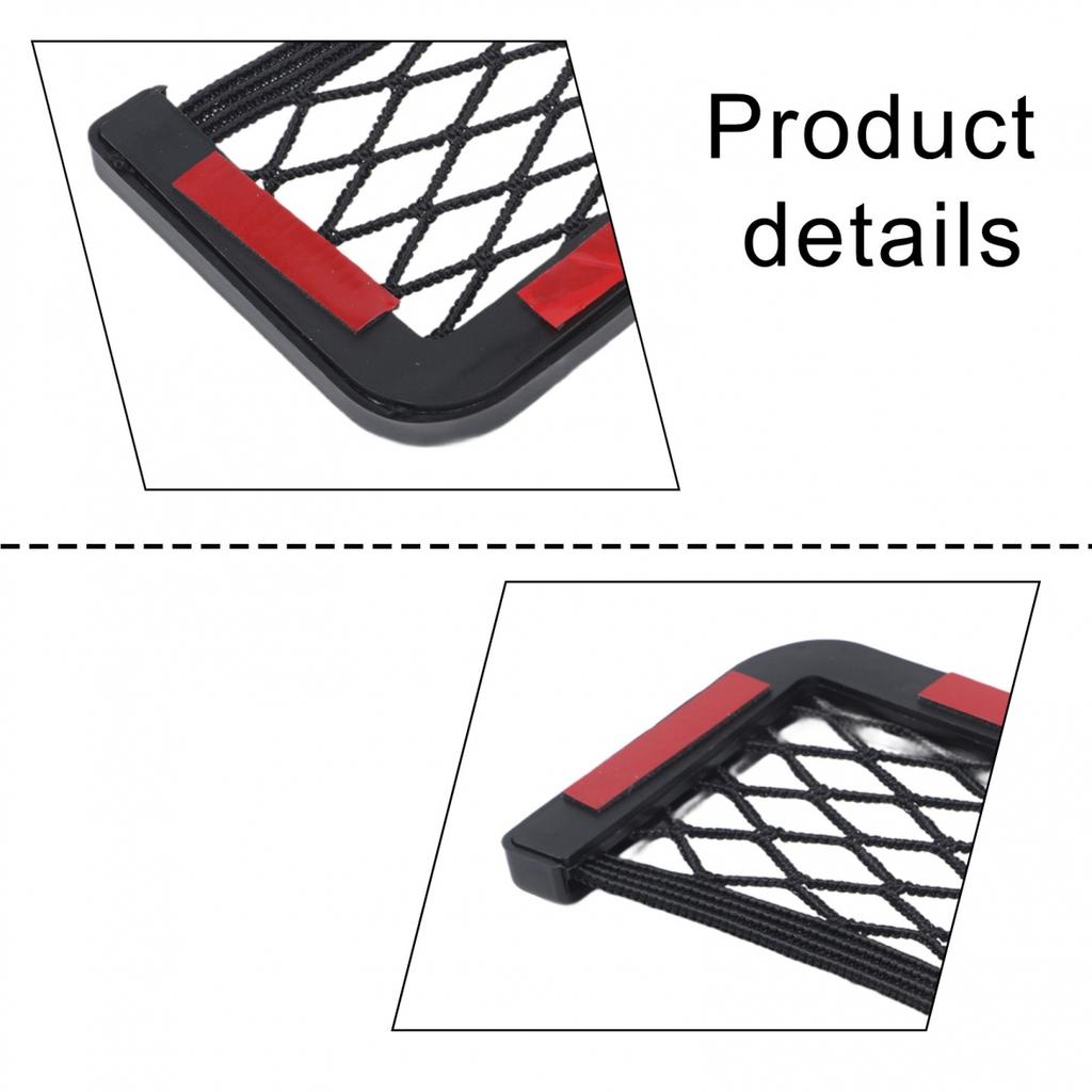 Car Storage Bag Mesh Storage Bag Easy Installation