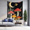 Psychedelic Mushroom Night Sky Wall Hanging Decoration  Elegant Home Decor Tapestry