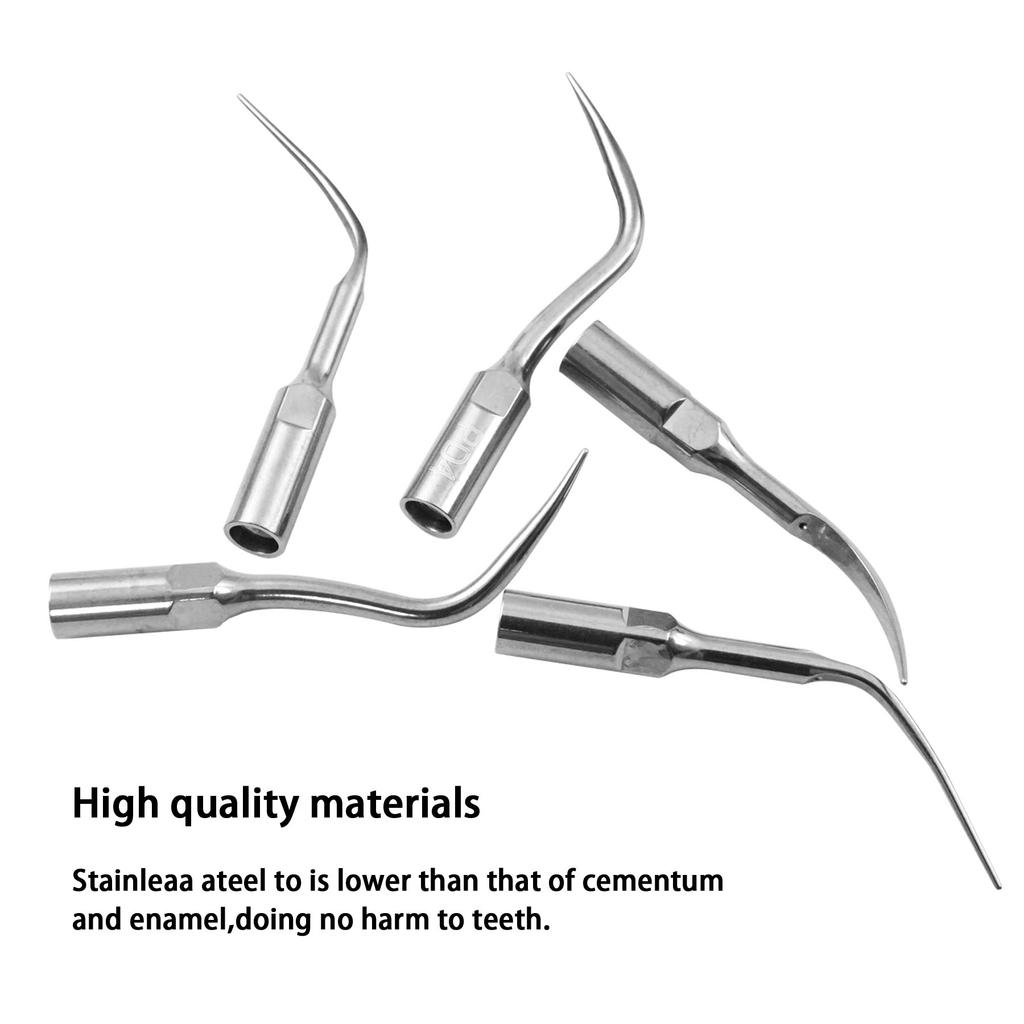 5Pcs Dental Ultrasonic Scaler Tips Fit Ems Woodpecker Dte Satelec G1-G6 E1-E5 P1 P3 P4 Gd1-Gd6 Pd1 Pd3 Pd4 Ed1 Ed2