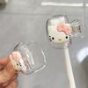 2 Sanrio Hello Kitty Toothbrush Holders - Cute Travel Box To Protect and Beautify Your Toothbrush
