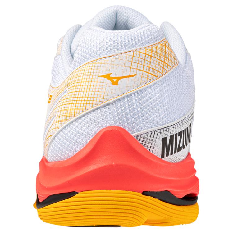 Mizuno Wave Voltage 2 White Orange Men Sneakers V1GA246098