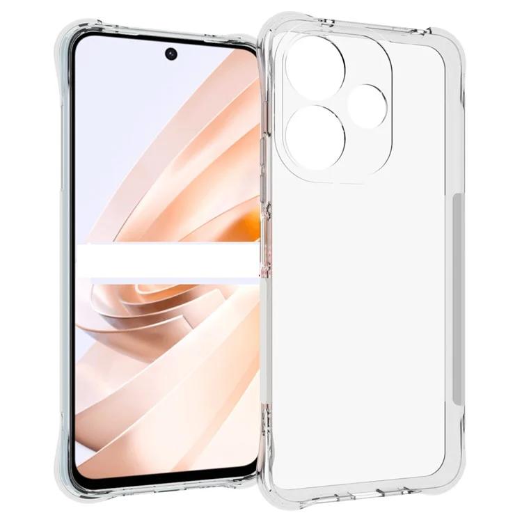 

Для Xiaomi Poco M6 Plus 5G чехол антицарапающий прозрачный TPU чехол для телефона