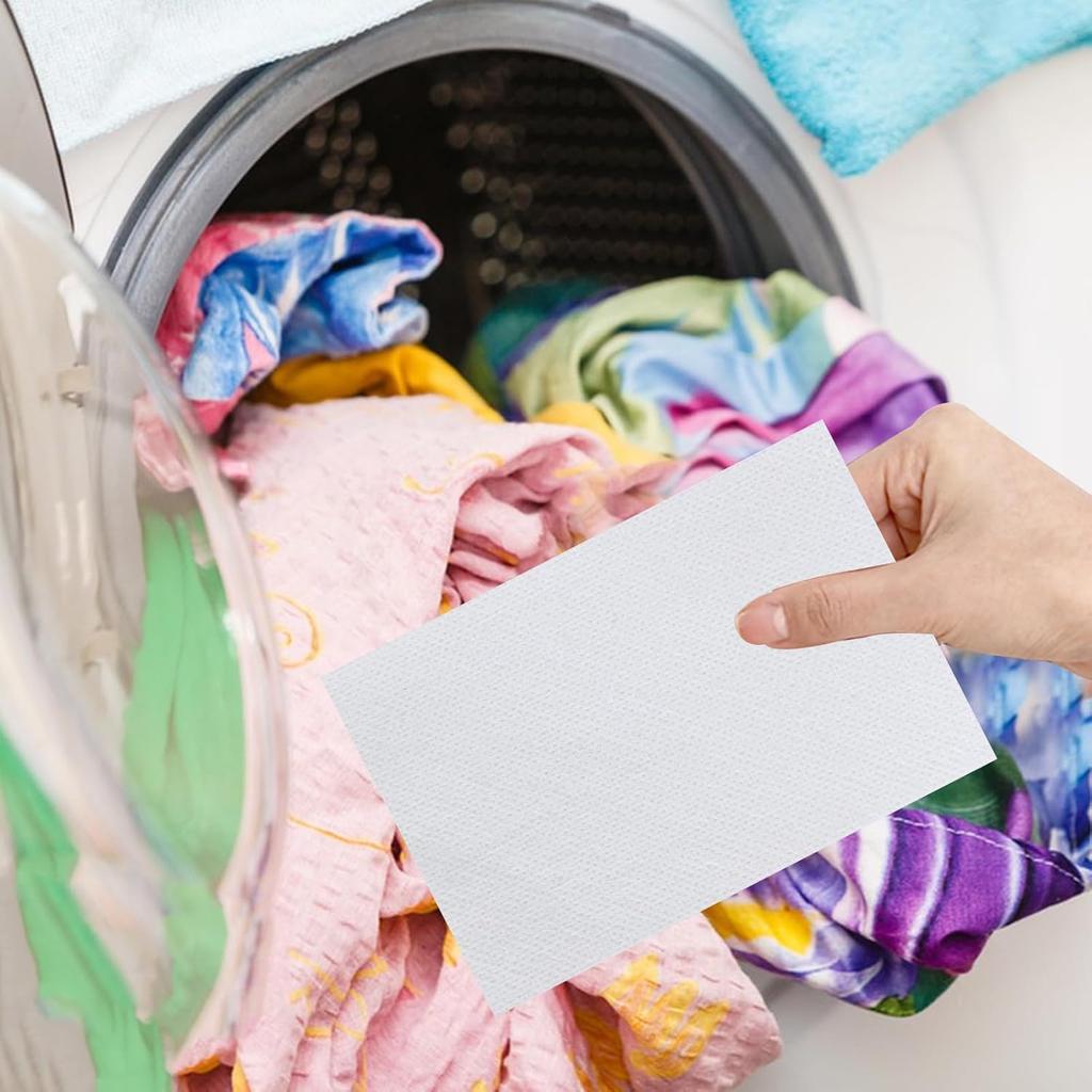 Dyeing Laundry Sheets Washing Machine Color Absorption Sheet Non-woven Fabric Clothing Not Dyeing Color Catchers Laundry Tablet