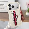 Soft Phone Cover Case for iPhone 17 Air XR 13 14 8 11 12 15 Plus 16 Pro Max Classic Street Snake Line