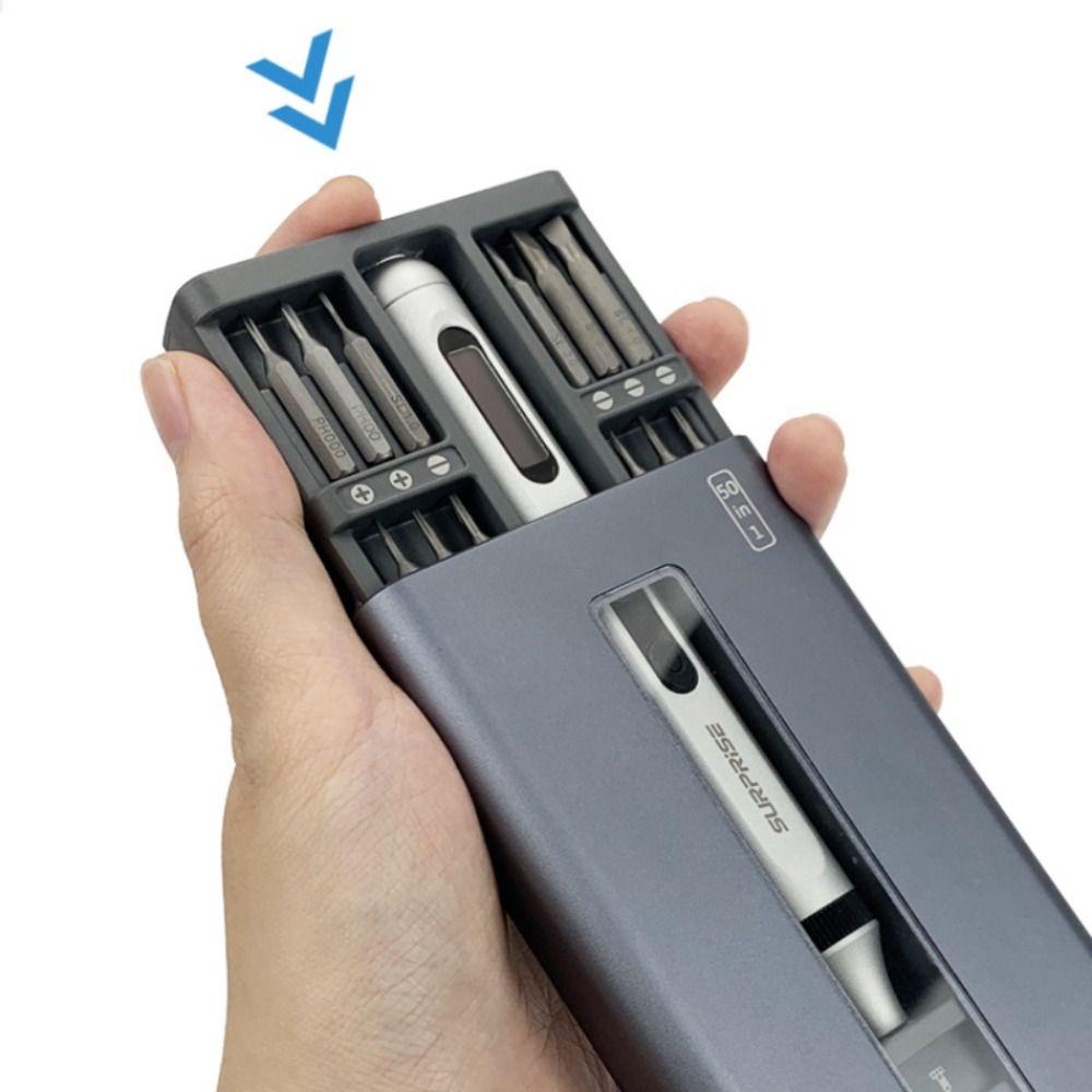 50 In 1 Electric Screwdriver Set Magnetic Precision Magnetic Screwdriver Set Durable Type-C Fast Charging