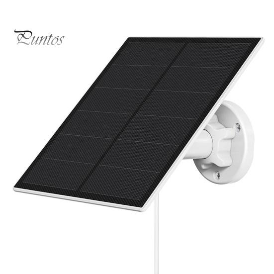 Panel słoneczny do kamery Ring Camera Wodoodporna ładowarka słoneczna 5 W z kablem 13-stopowym do akumulatora Ring Spotlight Cam/Plus/Pro do akumulatora Stick Up Cam/Pro