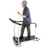 Walking Treadmill for Balance, Recovery Fitness Collapsible with Full Length Handrails &Heart Rate Sensor,220 Lbs Capacity
