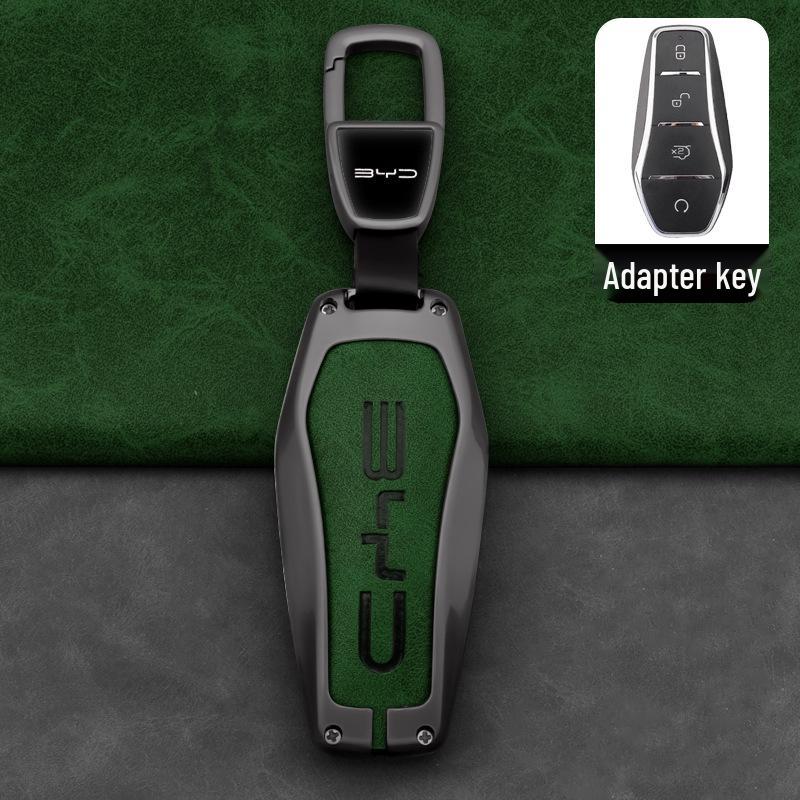 BYD Car Key Case: Compatible with Qin PLUS, Tang, Seagull, Seal, Dolphin, Song Plus, Han EV, Yuan, and Frigate Models.