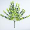13 Heads Of Simulated Eucalyptus Photographic Home Decoration Artificial Plastic Flower Ornaments