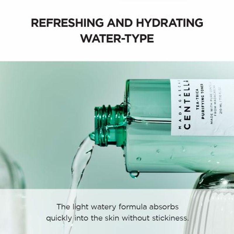 Skin1004 Reinigendes Gesichtswasser mit Centella-Tee und Trica aus Madagaskar, 210 ml
