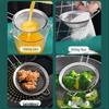 201 Stainless Steel Oil Strainer, Egg White Separator, and Flour Sifter Baking Tool