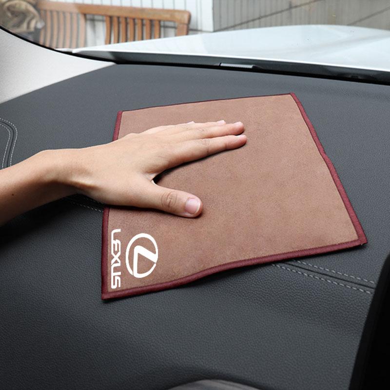 For Lexus RX330 IS250 Ct200h ES300h RX350 IS300h NX300h RX400h UX Car  Car Microfiber Wash Towel Car Care Cleaning Tools