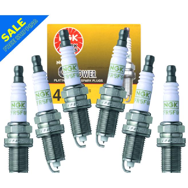 PLATINUM  Spark Plugs Set of 6 Fits 2002-2012 Jeep Liberty 3.7L