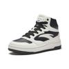 New Anta Life Collection Anti-Slip Wear-Resistant Mid-Top Skateboard Shoes Men's Black White 912448083-1