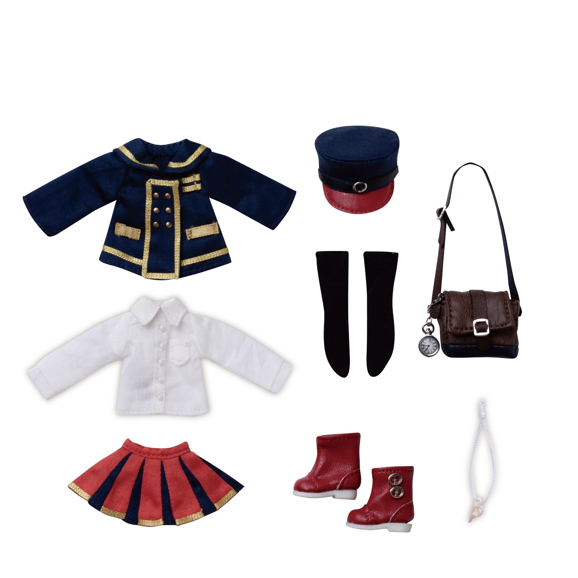 

Azone International PicoP Garden Natural Chippy Outfit Set Navy Doll Outfit 1/12 Mimi History