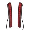 1 Pair Red Lens LED Rear Bumper Turn Signal Brake Tail Light Fit for Toyota Corolla DC 12V