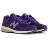 Teddy Santis x New Balance 990v4 Made in USA Plommonlila Unisex Sneakers Silver U990TB4