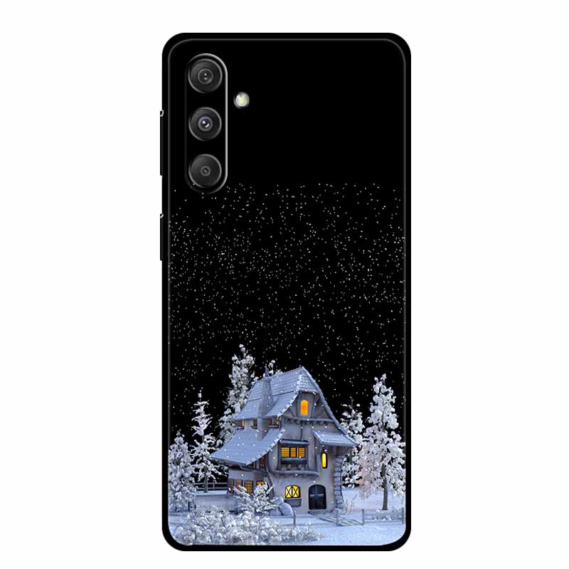 Christmas Case For Samsung Galaxy S24 S25 5G Cases Soft Silicone Bumper for S24 S25 Plus S23 FE S24 FE S25 FE 5G Protector Shell