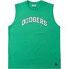 New MLB Tank Tops Unisex Yellow Green 3ATKV0143-07YGS
