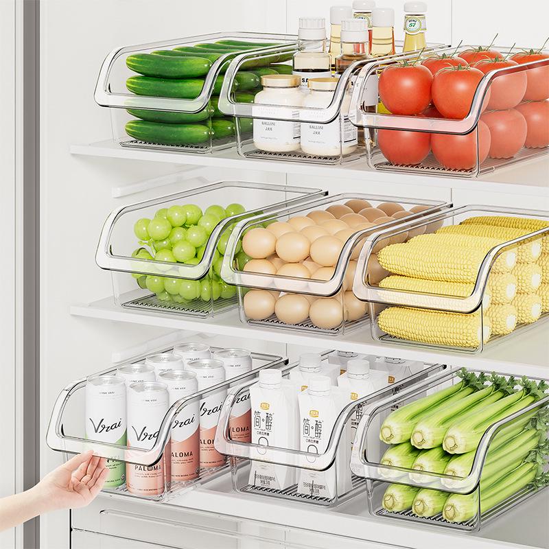 Transparente Eieraufbewahrungs-Schublade - Kühlschrank-Organizer in Lebensmittelqualität