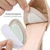 Leather Latex Self-Adhesive Heel Pad for Sandals and High Heels - Soft, Anti-Abrasion, Shock-Absorbing, Breathable, Sweat-Absorbing.
