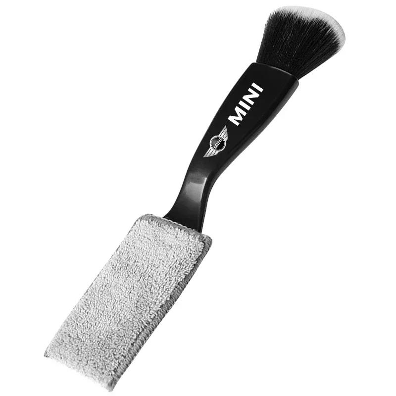 

For Bmw Mini Car Air Outlet Cleaning Brush Dashboard Duster Brushes For MINI Cooper One S Clubman R50 R53 R56 R60 F55 F56 R57 R5 коричневый