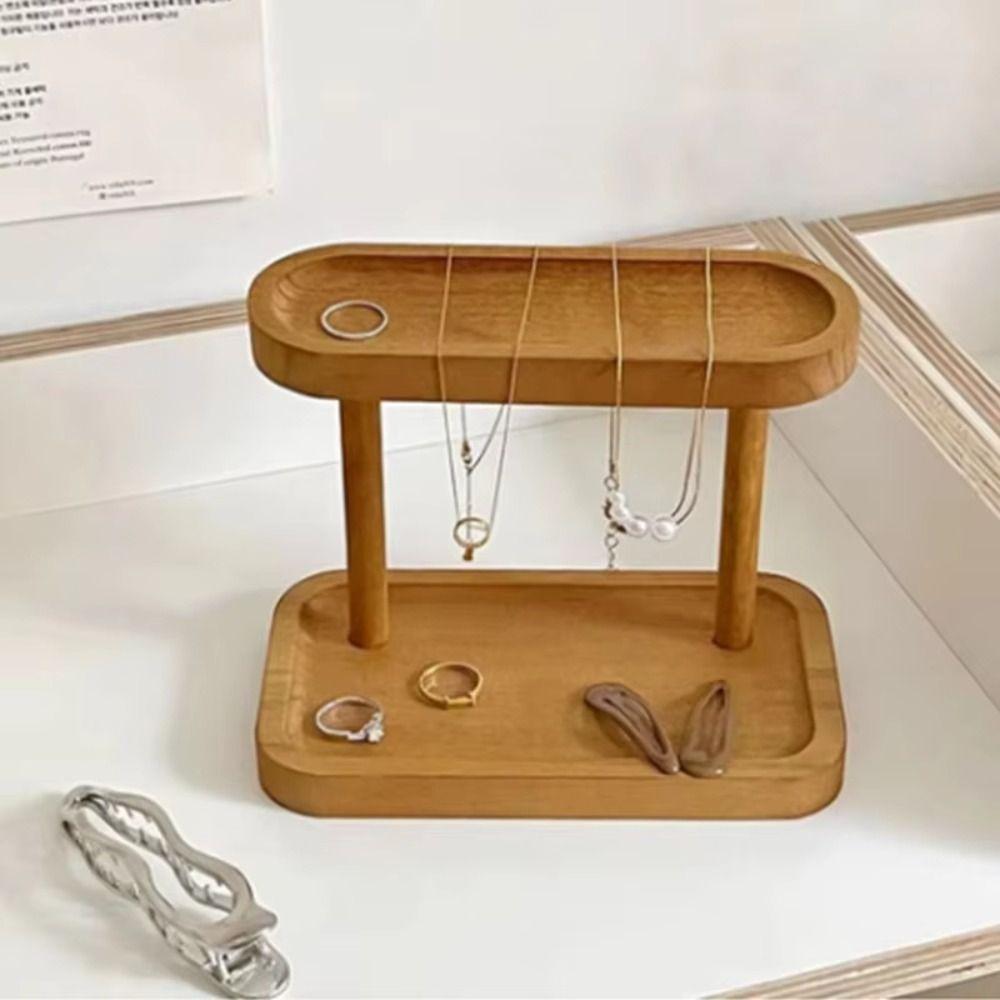 Display Rack Jewelry Storage Rack Cosmetics Shelf Desktop Organizer  Home