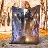 1pc Combat Theme Design Flannel Blanket - 3D Printed Soft Warm, All-Season Lightweight Throw for Camping Travel Bed-080723