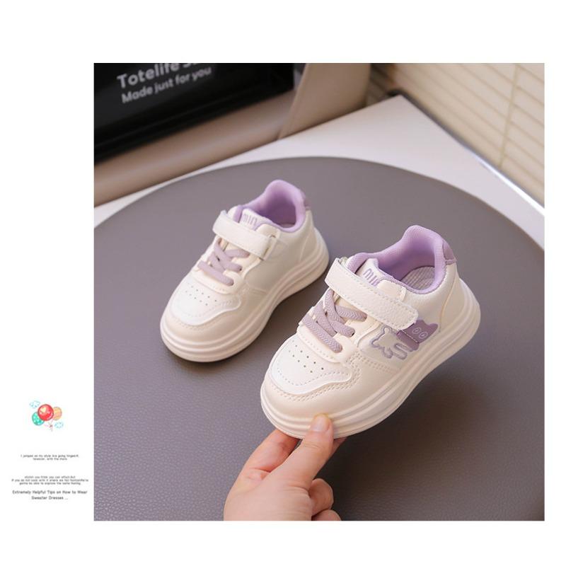 Mädchen Canvas-Schuhe Frühling und Herbst Neu Baby Schule Kleine Weiße Schuhe Jungen Sport Freizeitschuhe Rutschfeste Babyschuhe