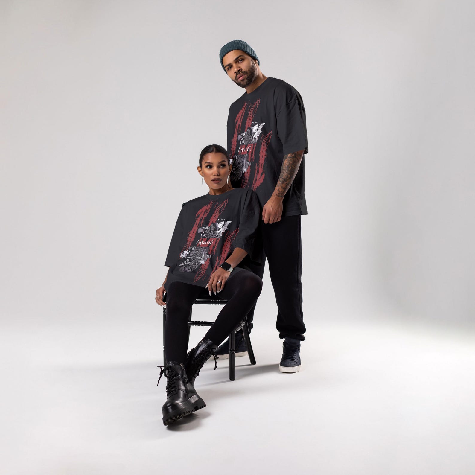 Faith in the Flame Tee | Unisex Minimalist Streetwear by Artamei 3XL