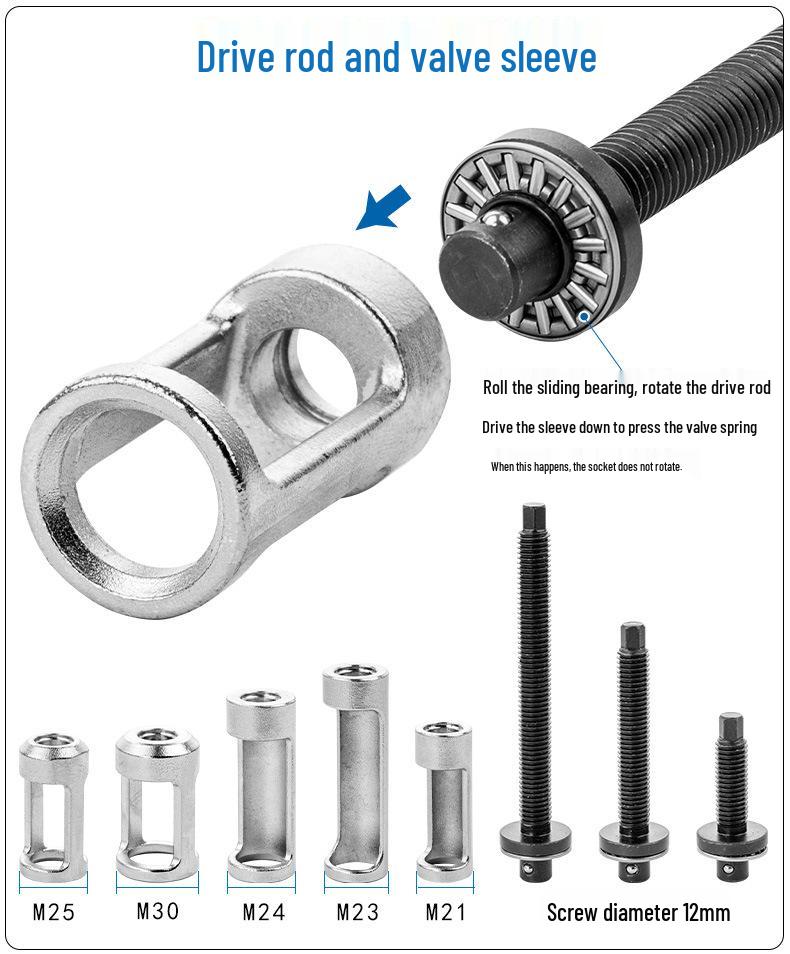 BMW Engine Oil Seal & Valve Stem Tool for No-Disassembly Replacement