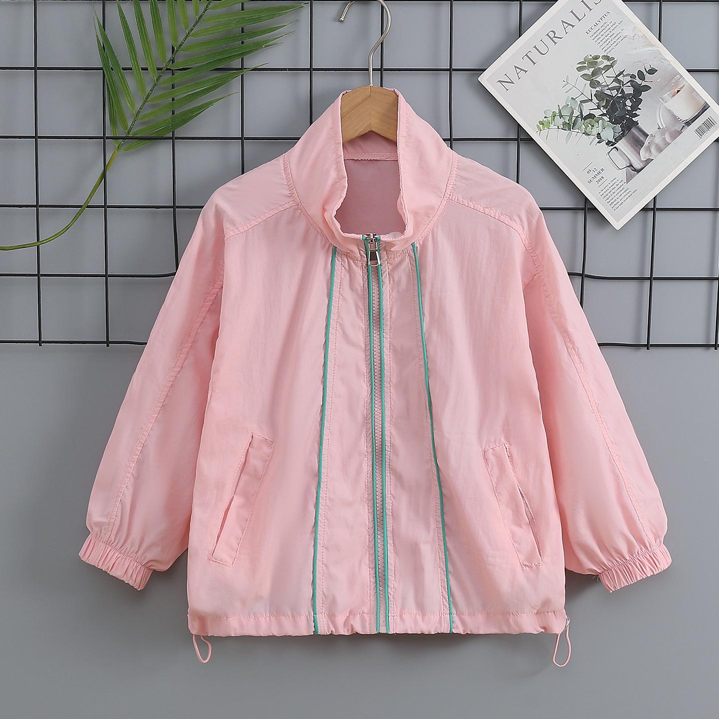 Girls Lightweight Sun Protection Jacket - Summer 2026 Collection for Big Kids 110