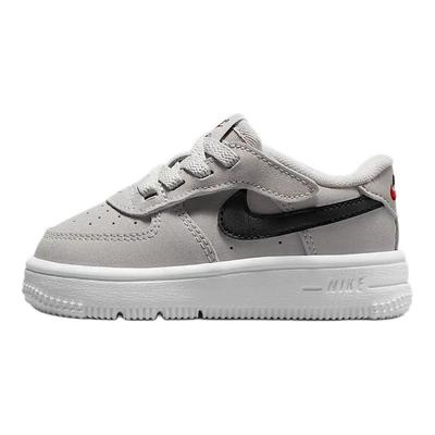 Force 1 Low EasyOn LV8 1 TD Light Iron Ore Black Baby Sneakers Grey White FZ1011-001