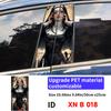 Gothic Nun Sister Car Halloween Sticker Auto B-pillar Car Center Column Decor Cover Scratches Waterproof Vinyl Decal Accessories