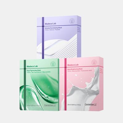 Madeca Lab Maske 20 Blatt - Falten, Elastizität, Unreinheiten, Porenpflege