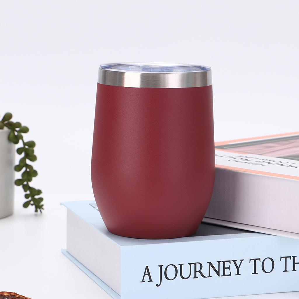 Eggshell Cup 304 Stainless Steel Double-layer Thermos Cup Cold Keeping Mini Egg Cup